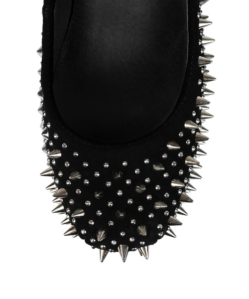 Jeffrey Campbell(ジェフリーキャンベル)の「デザインヒール メリージェーンパンプス(パンプス・レディース・ブラック・37/38)」の4枚目の写真