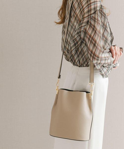 URBAN RESEARCH ROSSO WOMEN（アーバンリサーチ　ロッソ）の「AULENTTI　ワンショルダーバッグ（ショルダーバッグ・レディース・ブラック/ベージュ系その他/ブラウン・-）」の12枚目の写真