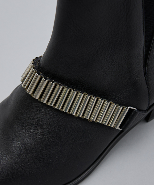 5351 POUR LES HOMMES（ゴーサンゴーイチプールオム）の「ハイヒール サイドゴア カスタムブーツ（ブーツ・メンズ・ブラック・45/44/43/42/41/40）」の8枚目の写真