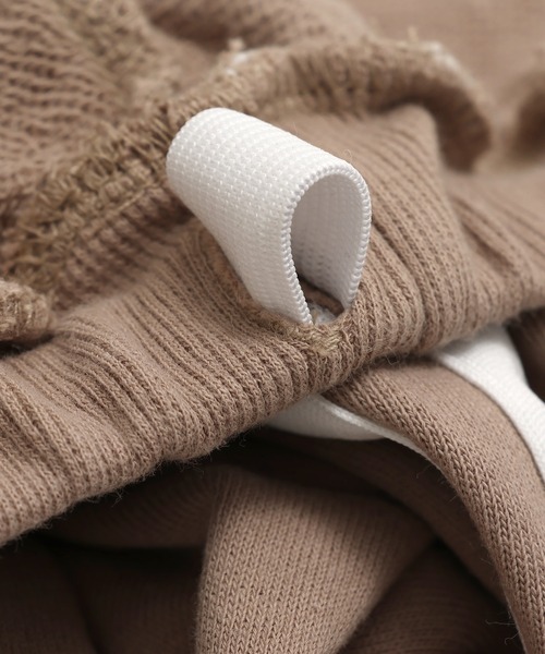 chil2(チルツー)の「綿100% 裏毛 脇ラインスウェットパンツ(スウェットパンツ・キッズ・チャコールグレー/ブラック/ネイビー/ベージュ/グレー・90cm/110cm/100cm/120cm/130cm/140cm/150cm)」の13枚目の写真