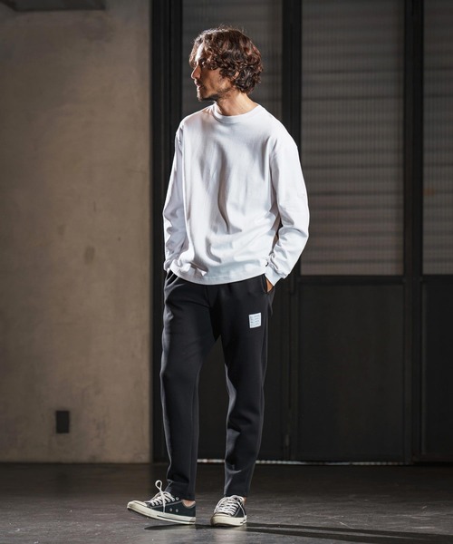 wjk reluxe(ダブルジェーケーリラックス)の「mlt5340-box silhouette long sleeve cut sew ロングスリーブカットソー(WR25W-25)(Tシャツ/カットソー・メンズ・ホワイト/ブラック/グレイッシュベージュ・XL/L/M)」の9枚目の写真