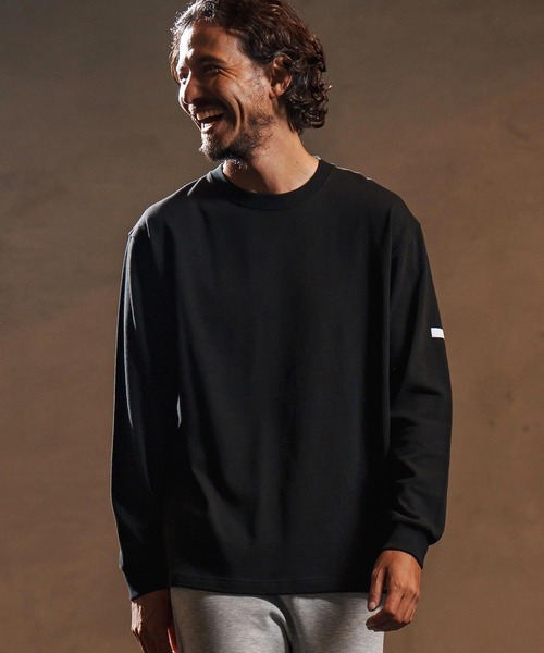 wjk reluxe(ダブルジェーケーリラックス)の「mlt5340-box silhouette long sleeve cut sew ロングスリーブカットソー(WR25W-25)(Tシャツ/カットソー・メンズ・ホワイト/ブラック/グレイッシュベージュ・XL/L/M)」の17枚目の写真
