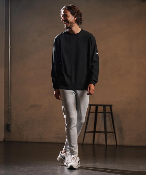 wjk reluxe(ダブルジェーケーリラックス)の「mlt5340-box silhouette long sleeve cut sew ロングスリーブカットソー(WR25W-25)(Tシャツ/カットソー・メンズ・ホワイト/ブラック/グレイッシュベージュ・XL/L/M)」の20枚目の写真