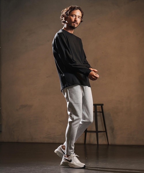 wjk reluxe(ダブルジェーケーリラックス)の「mlt5340-box silhouette long sleeve cut sew ロングスリーブカットソー(WR25W-25)(Tシャツ/カットソー・メンズ・ホワイト/ブラック/グレイッシュベージュ・XL/L/M)」の21枚目の写真