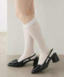 Heather | パーツ付きハイSOX　586966(ソックス/靴下)