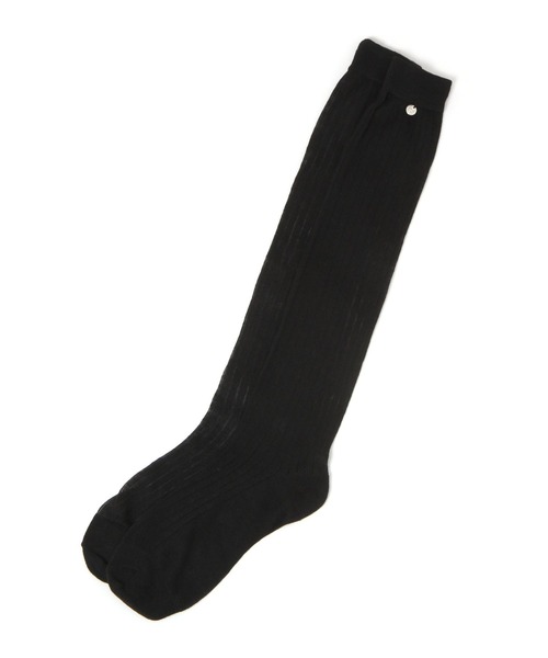 Heather(ヘザー)の「パーツ付きハイSOX 586966(ソックス/靴下・レディース・オフホワイト/ブラック/グレー・FREE)」の16枚目の写真