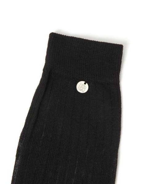 Heather(ヘザー)の「パーツ付きハイSOX 586966(ソックス/靴下・レディース・オフホワイト/ブラック/グレー・FREE)」の18枚目の写真