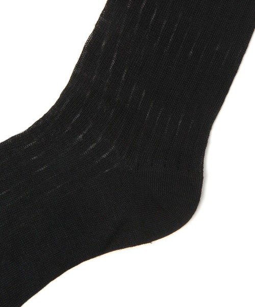 Heather(ヘザー)の「パーツ付きハイSOX 586966(ソックス/靴下・レディース・オフホワイト/ブラック/グレー・FREE)」の20枚目の写真