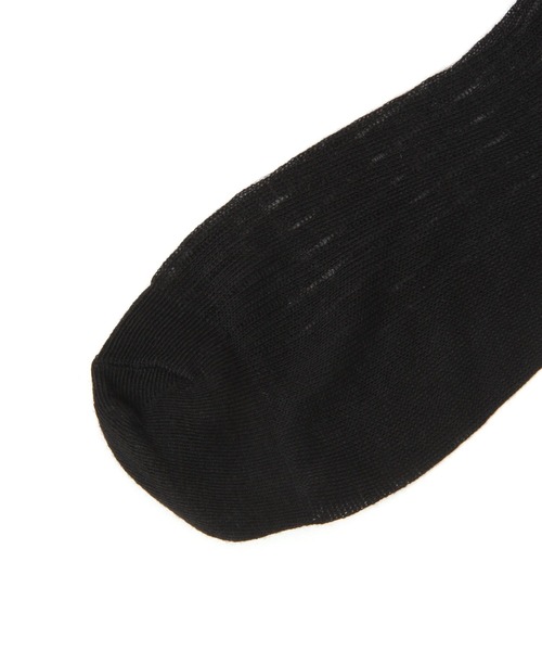 Heather(ヘザー)の「パーツ付きハイSOX 586966(ソックス/靴下・レディース・オフホワイト/ブラック/グレー・FREE)」の21枚目の写真