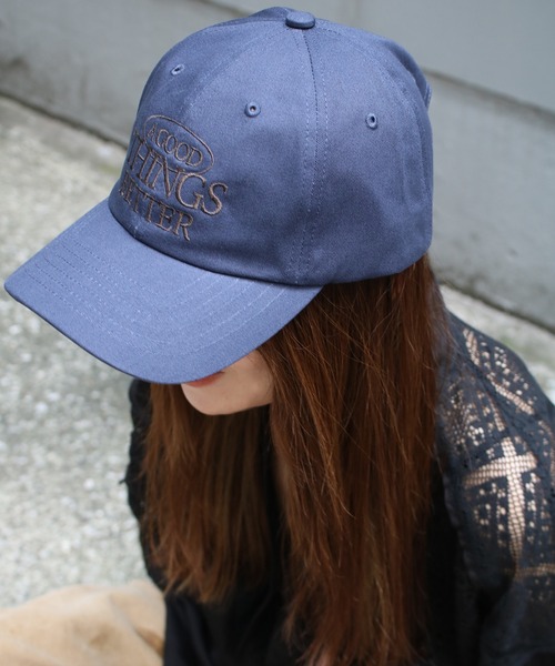 Scrap Book（スクラップブック）の「【Scrap Book】A GOOD CAP（キャップ・レディース・ブラック/ネイビー/グリーン・FREE）」の3枚目の写真