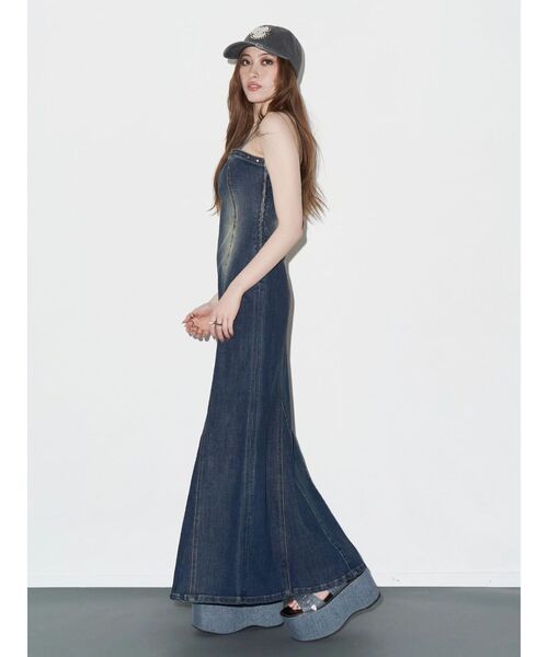 EVRIS（エヴリス）の「モチーフデニムキャップ（キャップ・レディース・ブラック・FREE）」の14枚目の写真