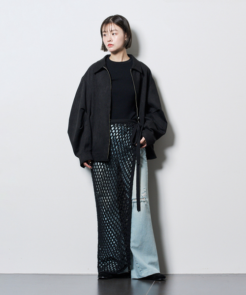 FAUX SUEDE VOLUME ジャケット（ブルゾン）｜CITYSHOP（シティー