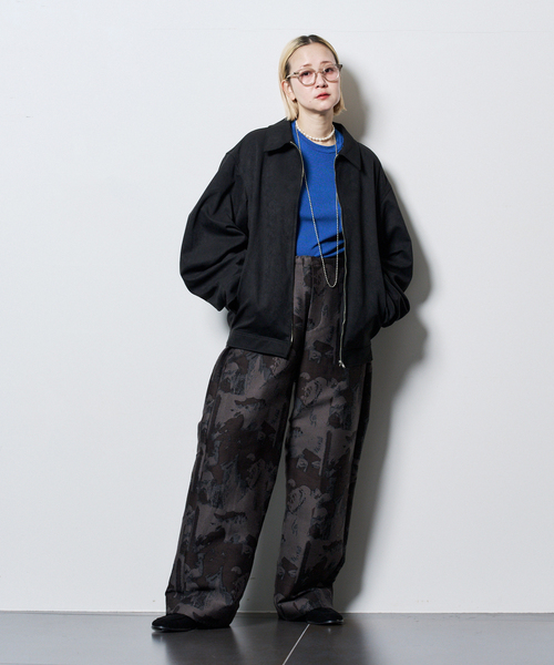 FAUX SUEDE VOLUME ジャケット（ブルゾン）｜CITYSHOP（シティー