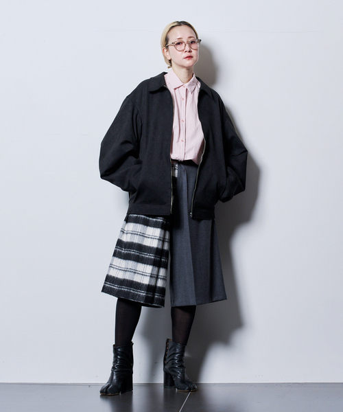 FAUX SUEDE VOLUME ジャケット（ブルゾン）｜CITYSHOP（シティー