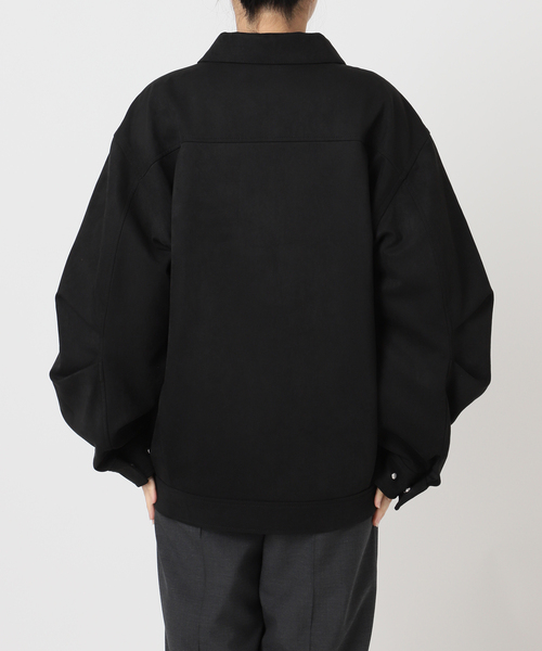 FAUXSUEDEVOLUMEBLOUSON/フォースエードボリュームブルゾン FAUXSUEDEVOLUMEBLOUSON/フォースエードボリュームブルゾン