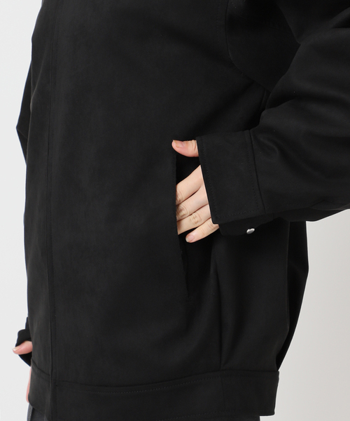 CITYSHOP（シティーショップ）の「FAUX SUEDE VOLUME ジャケット（ブルゾン・レディース・ブラウン/ブラック・FREE）」の15枚目の写真