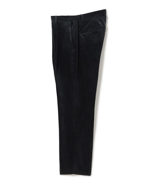B:MING by BEAMS（ビーミングバイビームス）の「コーデュロイ 1プリーツ パンツ（セットアップ対応／ナローフィット）（その他パンツ・メンズ・ネイビー/ブラック/ブラウン・LARGE/MEDIUM/SMALL/X-LARGE）」の6枚目の写真