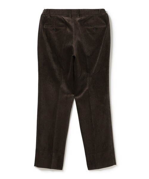 B:MING by BEAMS（ビーミングバイビームス）の「コーデュロイ 1プリーツ パンツ（セットアップ対応／ナローフィット）（その他パンツ・メンズ・ネイビー/ブラック/ブラウン・LARGE/MEDIUM/SMALL/X-LARGE）」の5枚目の写真