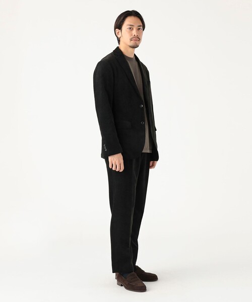 B:MING by BEAMS（ビーミングバイビームス）の「コーデュロイ 1プリーツ パンツ（セットアップ対応／ナローフィット）（その他パンツ・メンズ・ネイビー/ブラック/ブラウン・LARGE/MEDIUM/SMALL/X-LARGE）」の12枚目の写真
