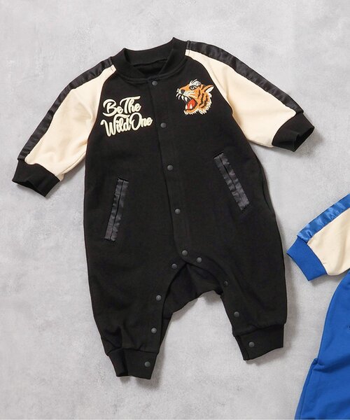 スカジャン風カバーオール（ロンパース）｜BREEZE（ブリーズ）の