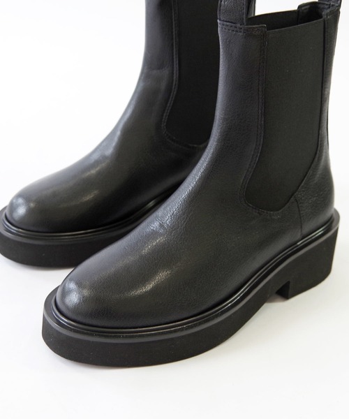 FABIO RUSCONI（ファビオルスコーニ）の「FABIO RUSCONI （ファビオ ルスコーニ） / サイドゴアブーツ 2605 チェルシーブーツ 厚底（ブーツ・レディース・ブラック・37/36/39/38）」の11枚目の写真