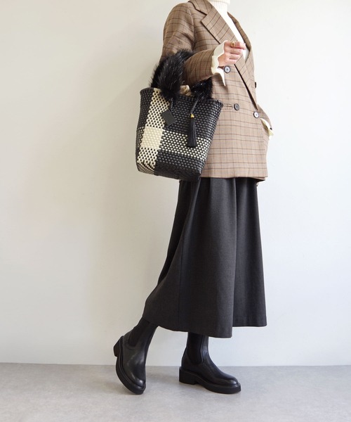 FABIO RUSCONI（ファビオルスコーニ）の「FABIO RUSCONI （ファビオ ルスコーニ） / サイドゴアブーツ 2605 チェルシーブーツ 厚底（ブーツ・レディース・ブラック・37/36/39/38）」の17枚目の写真