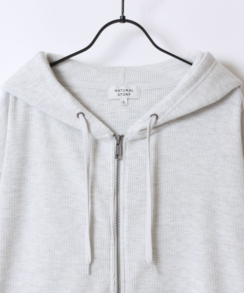 Drawstring Thermal Hoodie/ドローコード オーバーサイズ