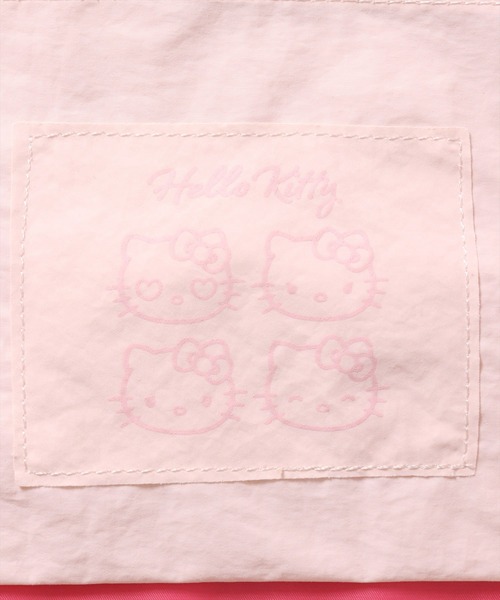 sanrio(サンリオ)の「(ACT)【sanrio】フェイス 刺繍 ナイロン トートバッグ(トートバッグ・レディース・ライトグレー/ラベンダー/イエロー/ライトブルー/ベビーピンク/ライトピンク・ONE SIZE)」の12枚目の写真