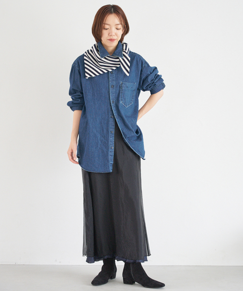 7.5oz デニムシャツ（シャツ/ブラウス）｜IENA（イエナ）の