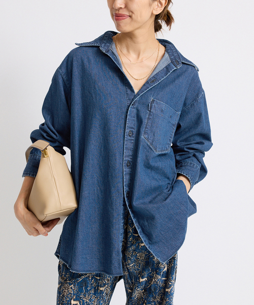 7.5oz デニムシャツ（シャツ/ブラウス）｜IENA（イエナ）の