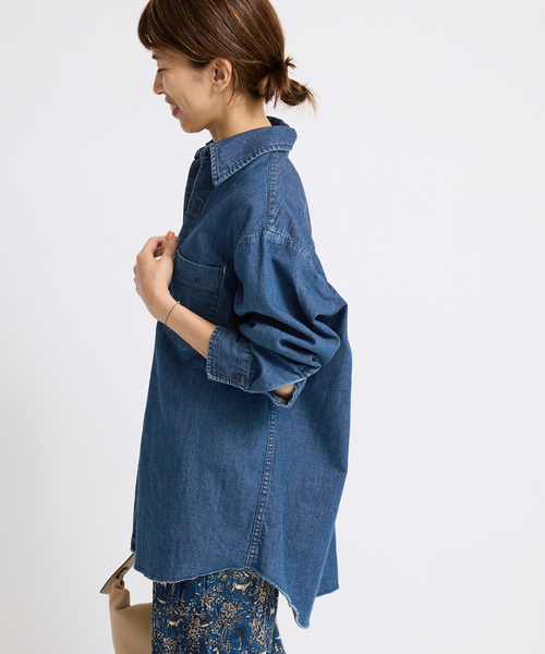 7.5oz デニムシャツ（シャツ/ブラウス）｜IENA（イエナ）の
