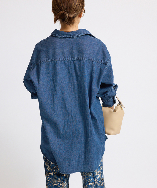 7.5oz デニムシャツ（シャツ/ブラウス）｜IENA（イエナ）の