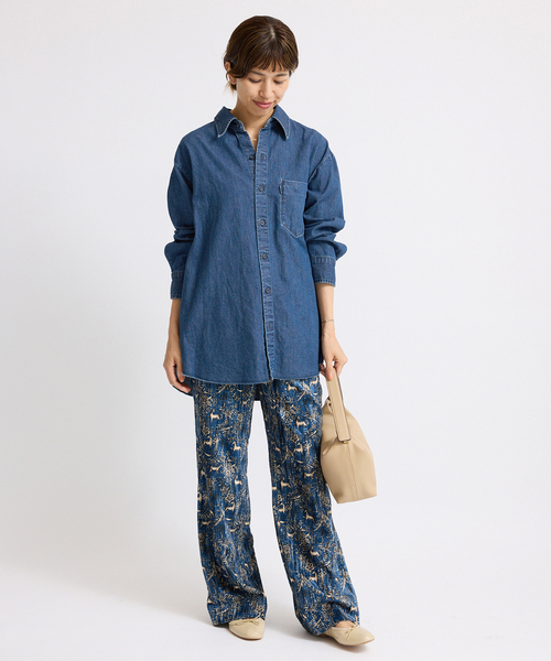 7.5oz デニムシャツ（シャツ/ブラウス）｜IENA（イエナ）の