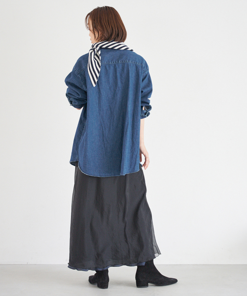 7.5oz デニムシャツ（シャツ/ブラウス）｜IENA（イエナ）の