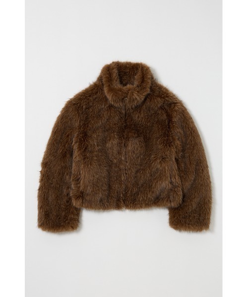 F/FUR STAND COLLAR ジャケット（ブルゾン）｜MOUSSY（マウジー）の