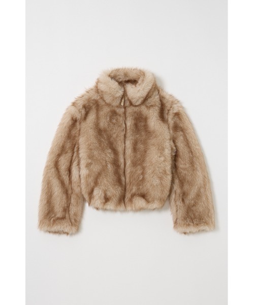 セール】F/FUR STAND COLLAR ジャケット（ブルゾン）｜MOUSSY