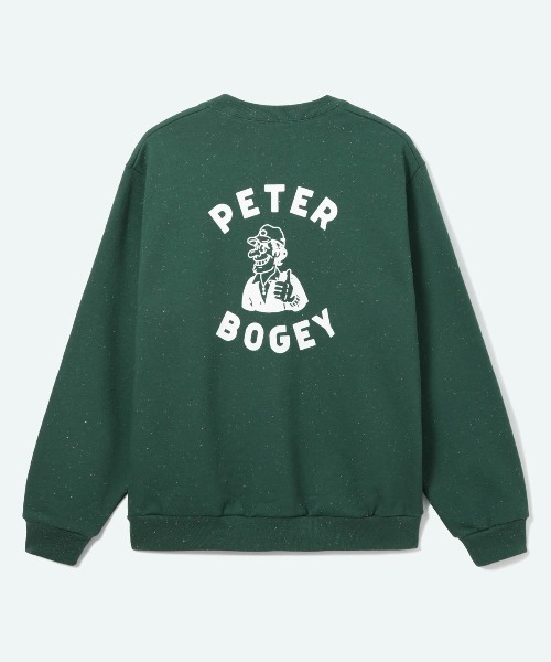 Penguin by Munsingwear（ペンギン バイ マンシングウェア）の「【BOGEY MAN】COLOR NEP SWEAT SHIRT（スウェット・メンズ・ブラウン/グリーン・S/M/L/XL）」の3枚目の写真