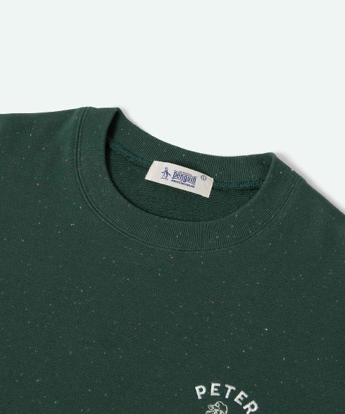 Penguin by Munsingwear（ペンギン バイ マンシングウェア）の「【BOGEY MAN】COLOR NEP SWEAT SHIRT（スウェット・メンズ・ブラウン/グリーン・S/M/L/XL）」の4枚目の写真