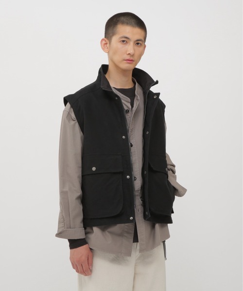 MHL.（エムエイチエル）の「PROOFED COTTON NYLON POPLIN（ブルゾン