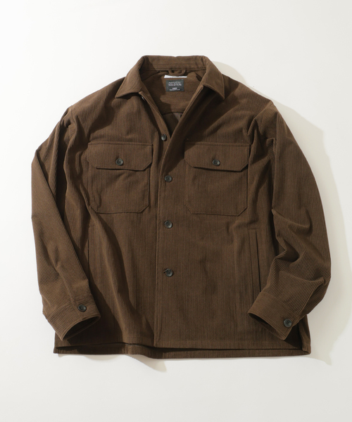 TECH ”SOLOTEX(R)” コーデュロイ ウォッシャブル CPOシャツジャケット