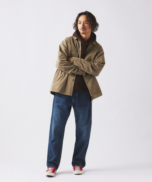 TECH ”SOLOTEX(R)” コーデュロイ ウォッシャブル CPOシャツジャケット