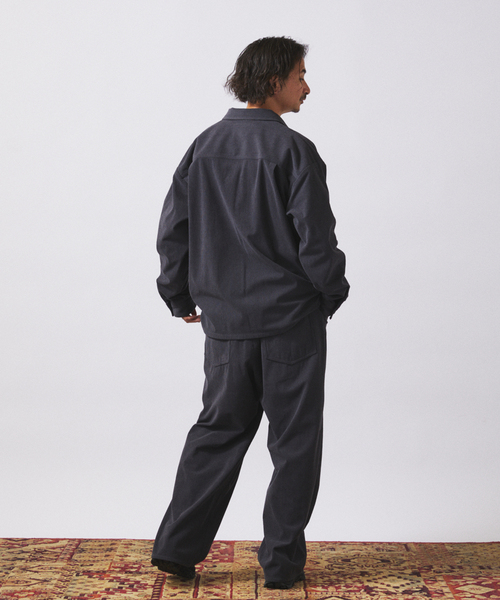 JOURNAL STANDARD relume（ジャーナルスタンダード　レリューム）の「TECH ”SOLOTEX(R)” コーデュロイ ウォッシャブル CPOシャツジャケット（シャツ/ブラウス・メンズ・ブラウン/ナチュラル/チャコールグレー/カーキ/ブラック・LARGE/MEDIUM/SMALL）」の8枚目の写真