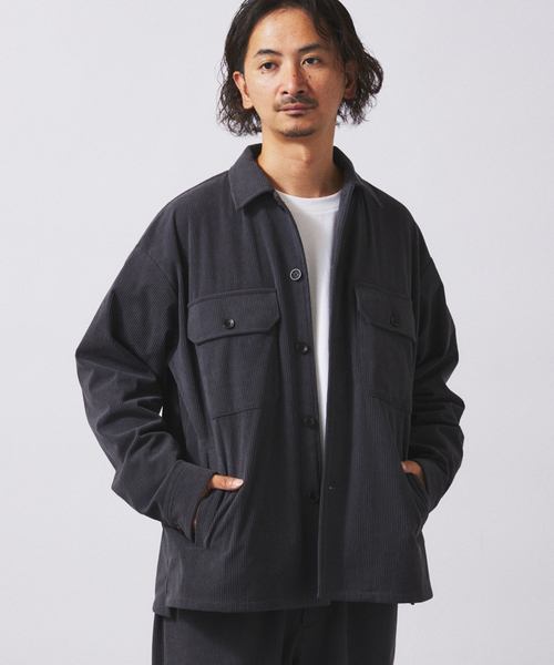 【unknown】コーデュロイCPOシャツ 新品タグ付き】GU ジーユー コーデュロイ CPO シャツ - メルカリ
