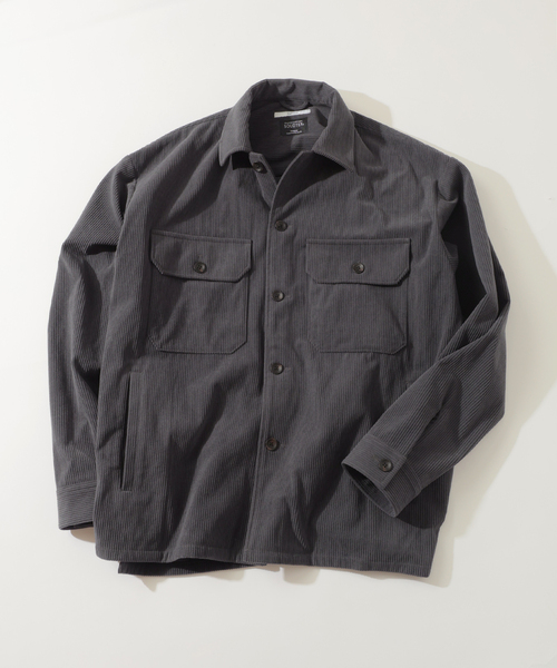 TECH ”SOLOTEX(R)” コーデュロイ ウォッシャブル CPOシャツジャケット