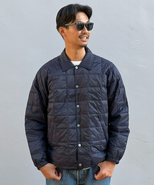 TAION(タイオン)の「【TAION】DOWN COACH JACKET(ダウンジャケット/コート・メンズ・ネイビー/ブラック/タイガーカモ・MEDIUM/LARGE/X-LARGE)」の1枚目の写真