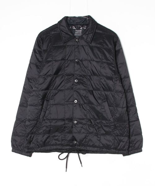 TAION(タイオン)の「【TAION】DOWN COACH JACKET(ダウンジャケット/コート・メンズ・ネイビー/ブラック/タイガーカモ・MEDIUM/LARGE/X-LARGE)」の4枚目の写真