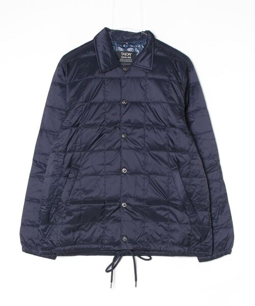 TAION(タイオン)の「【TAION】DOWN COACH JACKET(ダウンジャケット/コート・メンズ・ネイビー/ブラック/タイガーカモ・MEDIUM/LARGE/X-LARGE)」の6枚目の写真