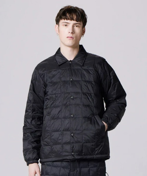 TAION(タイオン)の「【TAION】DOWN COACH JACKET(ダウンジャケット/コート・メンズ・ネイビー/ブラック/タイガーカモ・MEDIUM/LARGE/X-LARGE)」の11枚目の写真