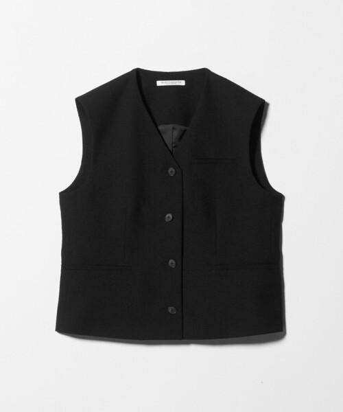 BEAUTY&YOUTH UNITED ARROWS（ビューティーアンドユースユナイテッドアローズ）の「ポリエステル ツイードライクベスト（ベスト・レディース・ブラック/ダークグレー・FREE）」の20枚目の写真