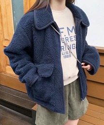 REMUR（レミュール）の「パイピングボアブルゾン（ブルゾン）」